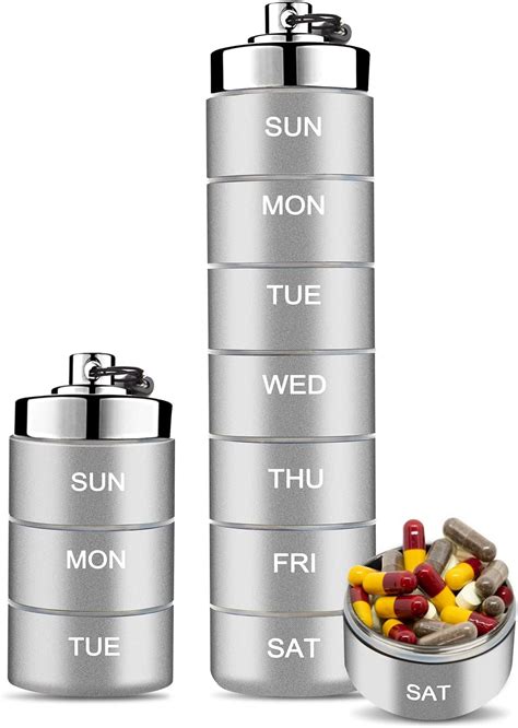 wholesale metal pill box|metal weekly pill organizer.